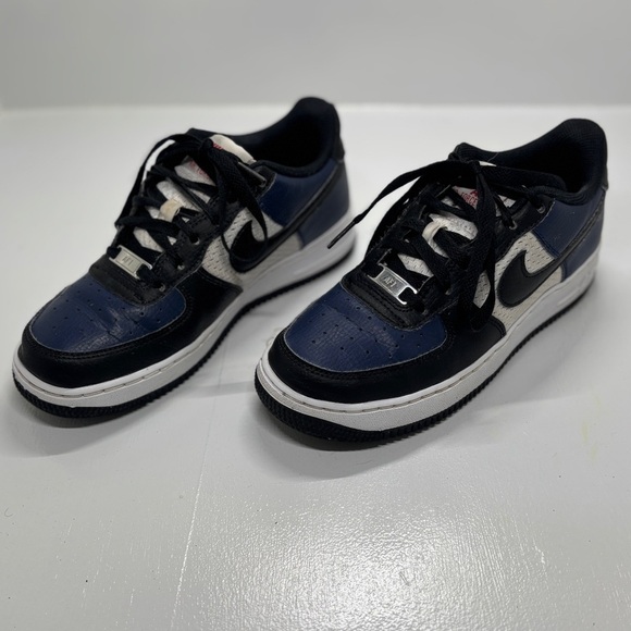 Nike Other - Nike Kids' Black and Blue Nike Air Force One size 4.5 Y